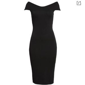 Dress the population black dress